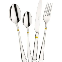Pintinox Leonardo Servizio Posate In Acciaio Inox - Set 24 Pz