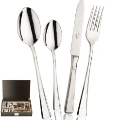 Pintinox Leonardo Servizio Posate In Acciaio Inox - Set 24 Pz