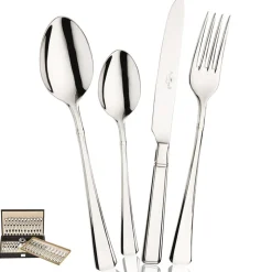 Pintinox Leonardo Servizio Posate In Acciaio Inox - Set 75 Pz