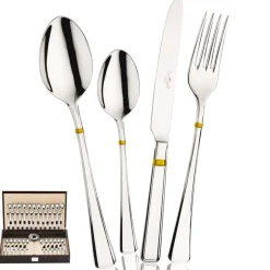 Pintinox Leonardo Servizio Posate In Acciaio Inox - Set 49 Pz