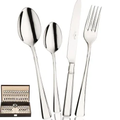 Pintinox Leonardo Servizio Posate In Acciaio Inox - Set 49 Pz