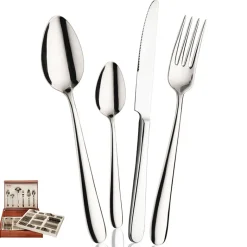 Pintinox Maitre Servizio Posate In Acciaio Inox - Set 126 Pz
