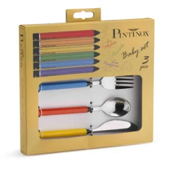Pintinox Matite Posate Per Bambini In Acciaio Inox - Set 3 Pz