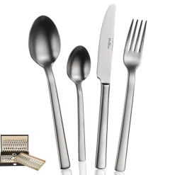 Pintinox Millenium Servizio Posate In Acciaio Inox - Set 75 Pz