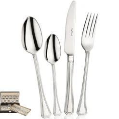 Pintinox Octavia Servizio Posate In Acciaio Inox - Set 75 Pz