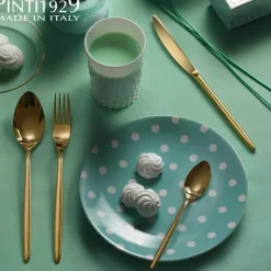 Pintinox Olivia Forchettina Dolce In Acciaio Inox - Set 12 Pz