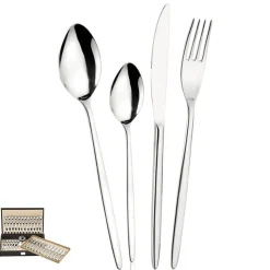 Pintinox Olivia Servizio Posate In Acciaio Inox - Set 75 Pz