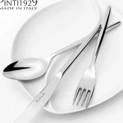 Pintinox Olivia Servizio Posate In Acciaio Inox - Set 49 Pz