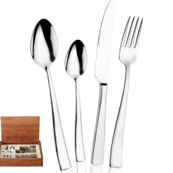 Pintinox Palace Servizio Posate In Acciaio Inox - Set 24 Pz