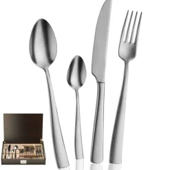 Pintinox Palace Servizio Posate In Acciaio Inox - Set 24 Pz