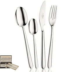 Pintinox Privilege Servizio Posate In Acciaio Inox - Set 75 Pz