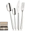 Pintinox Privilege Servizio Posate In Acciaio Inox - Set 49 Pz