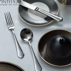 Pintinox Rialto Forchetta Tavola In Acciaio Inox - Set 12 Pz