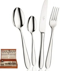 Pintinox Ritz Servizio Posate In Acciaio Inox - Set 75 Pz