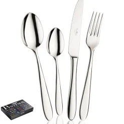 Pintinox Ritz Servizio Posate In Acciaio Inox - Set 75 Pz