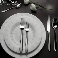 Pintinox Ritz Servizio Posate In Acciaio Inox - Set 49 Pz