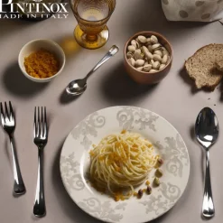 Pintinox Roma Forchettina Dolce In Acciaio Inox - Set 12 Pz