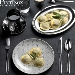 Pintinox Romanino Coltello Pesce In Acciaio Inox - Set 12 Pz