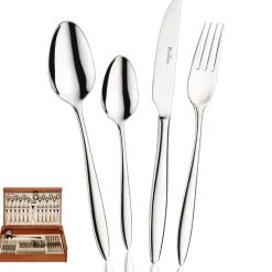 Pintinox Romanino Servizio Posate In Acciaio Inox - Set 75 Pz