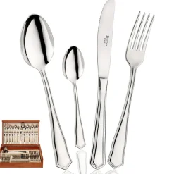 Pintinox Sabrina Servizio Posate In Acciaio Inox - Set 75 Pz