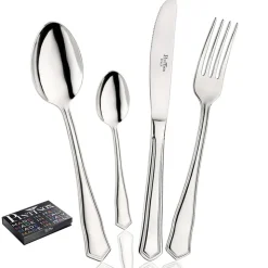 Pintinox Sabrina Servizio Posate In Acciaio Inox - Set 75 Pz
