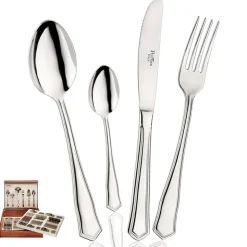 Pintinox Sabrina Servizio Posate In Acciaio Inox - Set 126 Pz