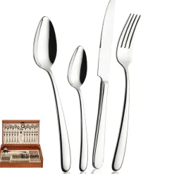 Pintinox Savoy Servizio Posate In Acciaio Inox - Set 75 Pz