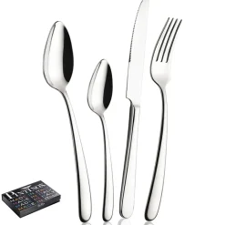 Pintinox Savoy Servizio Posate In Acciaio Inox - Set 49 Pz