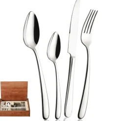 Pintinox Savoy Servizio Posate In Acciaio Inox - Set 24 Pz