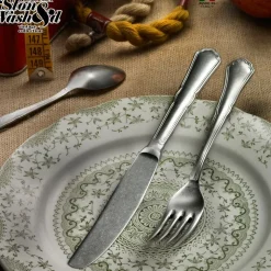Pintinox Settecento Forchetta Tavola In Acciaio Inox - Set 12 Pz