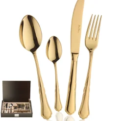 Pintinox Settecento Servizio Posate In Acciaio Inox - Set 24 Pz