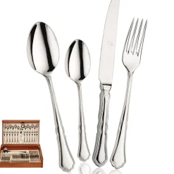 Pintinox Settecento Servizio Posate In Acciaio Inox - Set 75 Pz