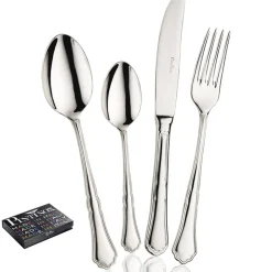 Pintinox Settecento Servizio Posate In Acciaio Inox - Set 75 Pz