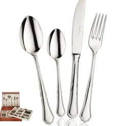 Pintinox Settecento Servizio Posate In Acciaio Inox - Set 126 Pz