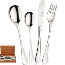 Pintinox Solaris Servizio Posate In Acciaio Inox - Set 49 Pz
