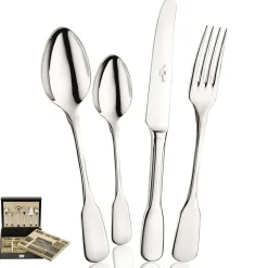 Pintinox Spaten Servizio Posate In Acciaio Inox - Set 126 Pz
