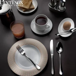 Pintinox Stresa Servizio Posate In Acciaio Inox - Set 126 Pz