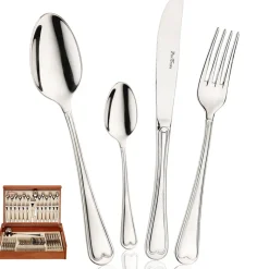 Pintinox Superga Servizio Posate In Acciaio Inox - Set 75 Pz
