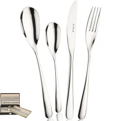 Pintinox Swing Servizio Posate In Acciaio Inox - Set 75 Pz