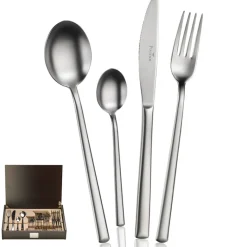 Pintinox Synthesis Servizio Posate In Acciaio Inox - Set 24 Pz
