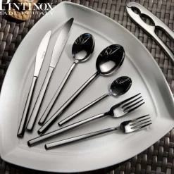 Pintinox Synthesis Servizio Posate In Acciaio Inox - Set 126 Pz