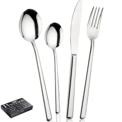 Pintinox Synthesis Servizio Posate In Acciaio Inox - Set 49 Pz