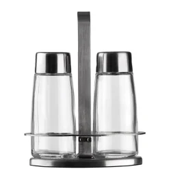 Pintinox Taste Macina Sale E Pepe In Acciaio Inox - Vetro - Set 2 Pz