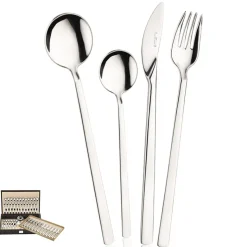 Pintinox Tecna Servizio Posate In Acciaio Inox - Set 75 Pz