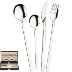 Pintinox Tecna Servizio Posate In Acciaio Inox - Set 49 Pz