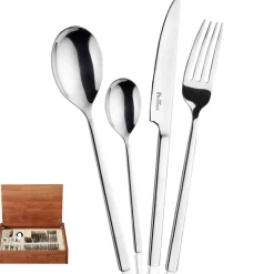 Pintinox Tie Servizio Posate In Acciaio Inox Forgiato - Set 24 Pz