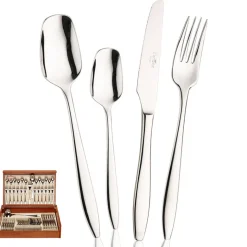 Pintinox Trend Servizio Posate In Acciaio Inox - Set 75 Pz