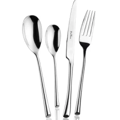 Pintinox Trumpet Servizio Posate In Acciaio Inox Forgiato - Set 24 Pz
