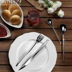 Pintinox Tulipani Servizio Posate In Acciaio Inox - Set 24 Pz