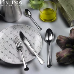 Pintinox Valencia Servizio Posate In Acciaio Inox - Set 24 Pz